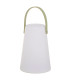 Set of 2 lanterns led 13.5x13.5x20.5cm