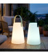 Set of 2 lanterns led 13.5x13.5x20.5cm