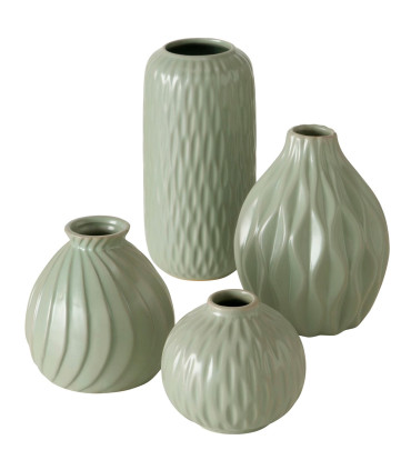 Set of 3 Small Design porcelain 10.5x10.5x11cm