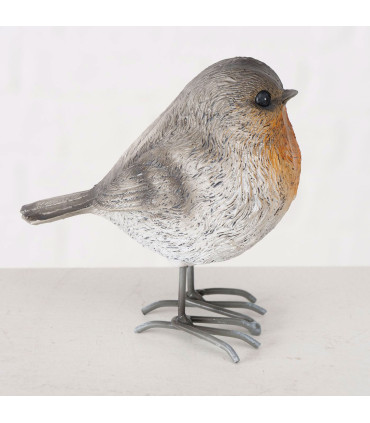 Decorative statue birds 9x6x9cm