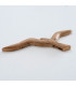 Décoration murale oiseaux 2 mouettes en bois de mangue 16x2.5x46cm