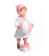 Set de 4 figurines de Noël enfants 5x5.5x12cm