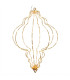 Décoration de Noël extérieure lumineuse LED 30x30x44cm