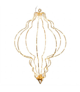 Décoration de Noël extérieure lumineuse LED 30x30x44cm
