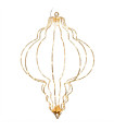 Décoration de Noël extérieure lumineuse LED 30x30x44cm