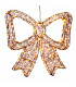 Décoration de Noël extérieure lumineuse LED noeud 48x5x46cm