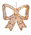 Décoration de Noël extérieure lumineuse LED noeud 48x5x46cm