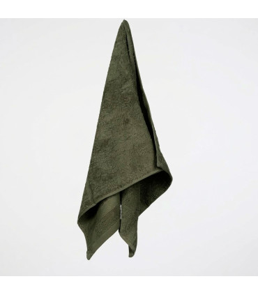 Towel Cotton dark green 30x50cm