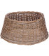 Couvre-pied de sapin de Noël en kubu tressé 59x59x26cm