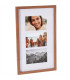 Cadre photo pêle-mêle mural bois 26x42cm