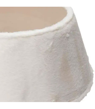 Christmas Tree foot cover felt white 57x57x28cm