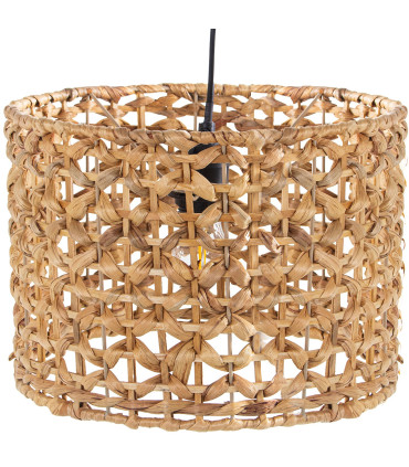 Ceiling Lamp white cotton 42x42x23cm