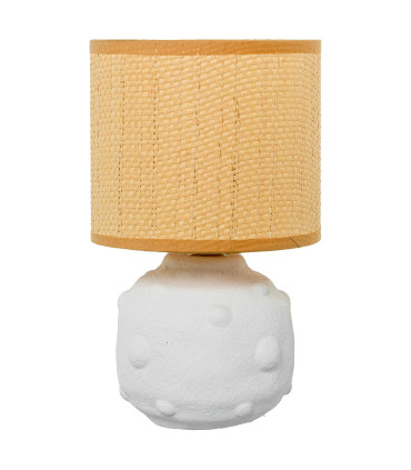 Table Lamp white ceramic 15x15x25cm