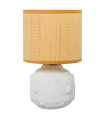 Table Lamp white ceramic 15x15x25cm