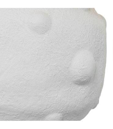 Lampe à poser design en céramique blanche