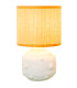 Lampe à poser design en céramique blanche
