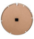 Grande horloge murale métal blanc 63x63x6.5cm