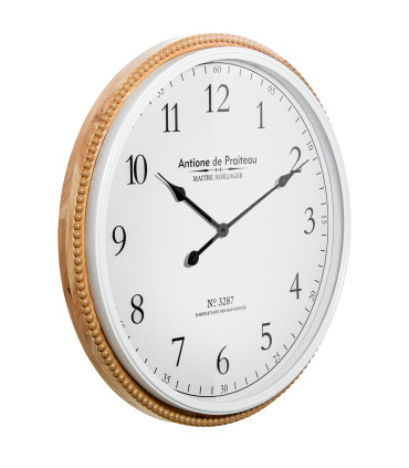 Wall Clock wood 65x65x6.5cm
