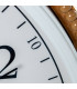 Grande horloge murale bois 65x65x6.5cm