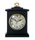 Table Clock black and gold 20x7x28.5cm