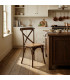 Chair Vintage wood elm 50x44.5x89cm