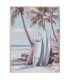Set de 2 tableaux peinture surf 30x2x40cm