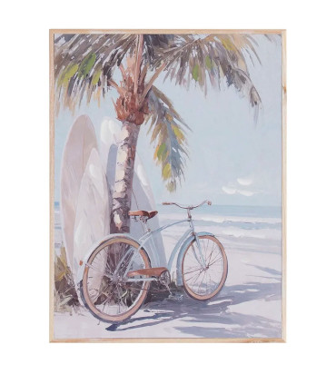 Set de 2 tableaux peinture surf 30x2x40cm