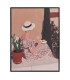 Set of 2 paintings women 30x2x40cm