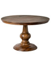 Round table mango wood 120x120x77cm