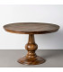 Round table mango wood 120x120x77cm