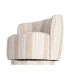 Beige rotating armchair 75x74x65cm