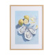 Set of 2 paintings swimming pool 30x2x40cm