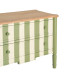 Design console table black metal 90x32x80cm