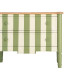 Design console table black metal 90x32x80cm