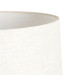 Table Lamp gold metal and glass 33x33x59cm