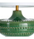 Table Lamp gold metal and glass 33x33x59cm