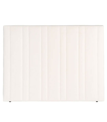 Tête de lit classique tissu beige crème 160x122cm