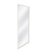 Grand miroir rectangulaire en bois blanc cassé 80x3x180cm
