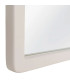 Grand miroir rectangulaire en bois blanc cassé 80x3x180cm
