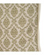 Coussin classique carré vert et beige 45x45cm