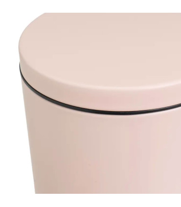 Bathroom Bin metal pink 3L