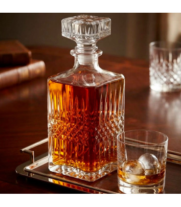 Carafe à whisky en verre 1L