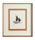 Set of 2 paintings don quichotte 44x50cm