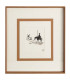 Set of 2 paintings don quichotte 44x50cm