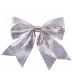Christmas decoration silver 25cm