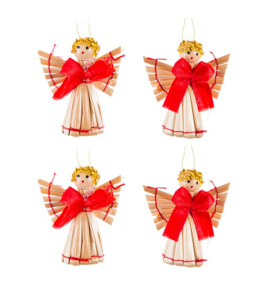 Christmas Tree Decoration angels 6x2.5x13cm