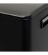 Double Kitchen Bin black 2x30L