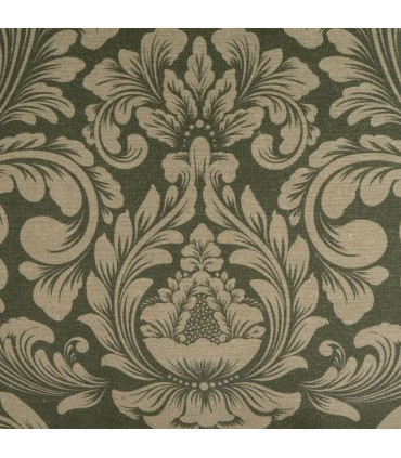 Cushion beige and green 45x45cm