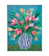 Wall Canvas abstract 75x4x100cm