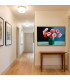 Tableau sur toile bouquet de fleurs 90x3x60cm